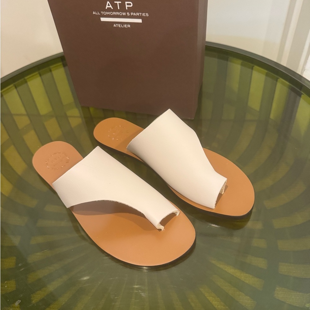 Women's Cream Sandals